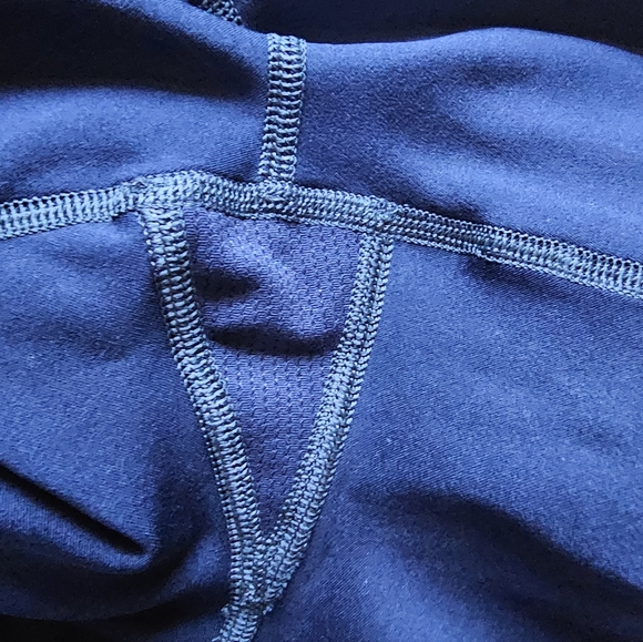 Athleta Elation Ultra High Rise Shimmer Green Leggings Size Small EUC - Picture 9 of 11